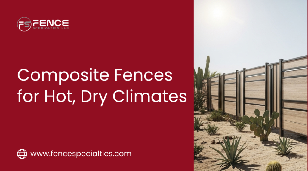 Composite Fences for Hot, Dry Climates: Pros & Cons