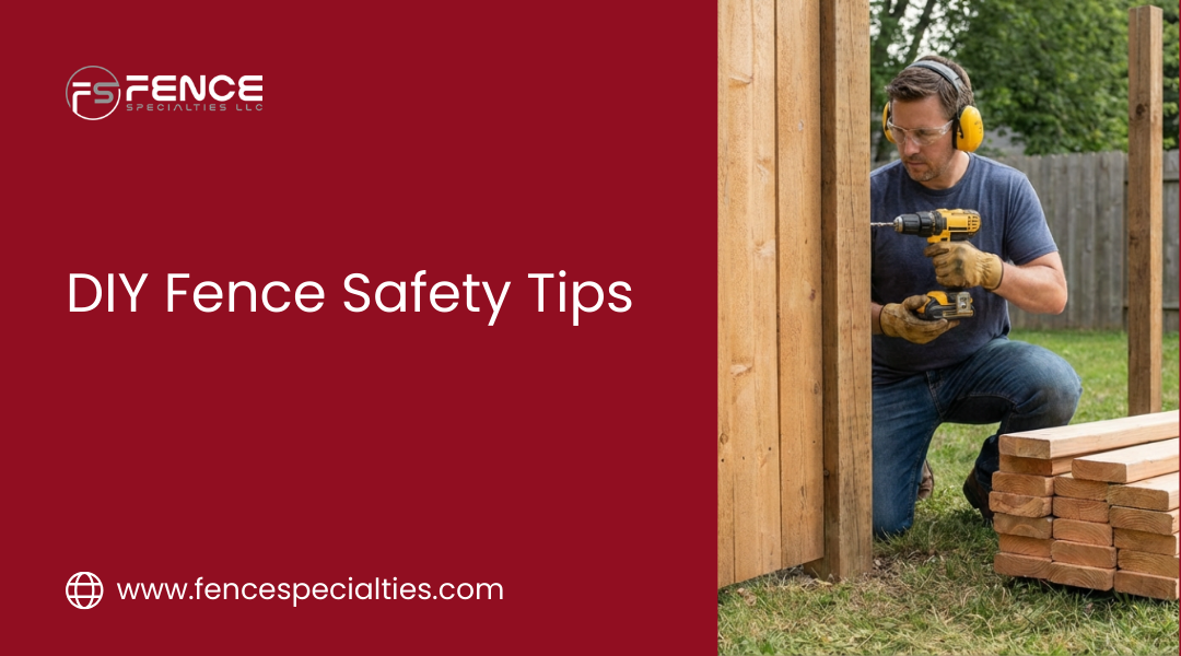 DIY Fence Safety Tips: PPE & Jobsite Practices