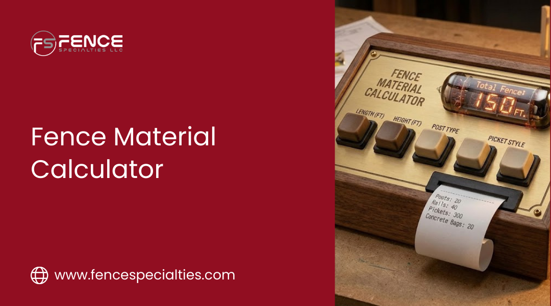 Measuring and Estimating Fence Materials for Homeowners