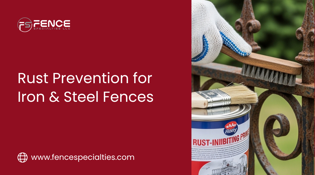 Rust Prevention for Iron and Steel Fences Guide